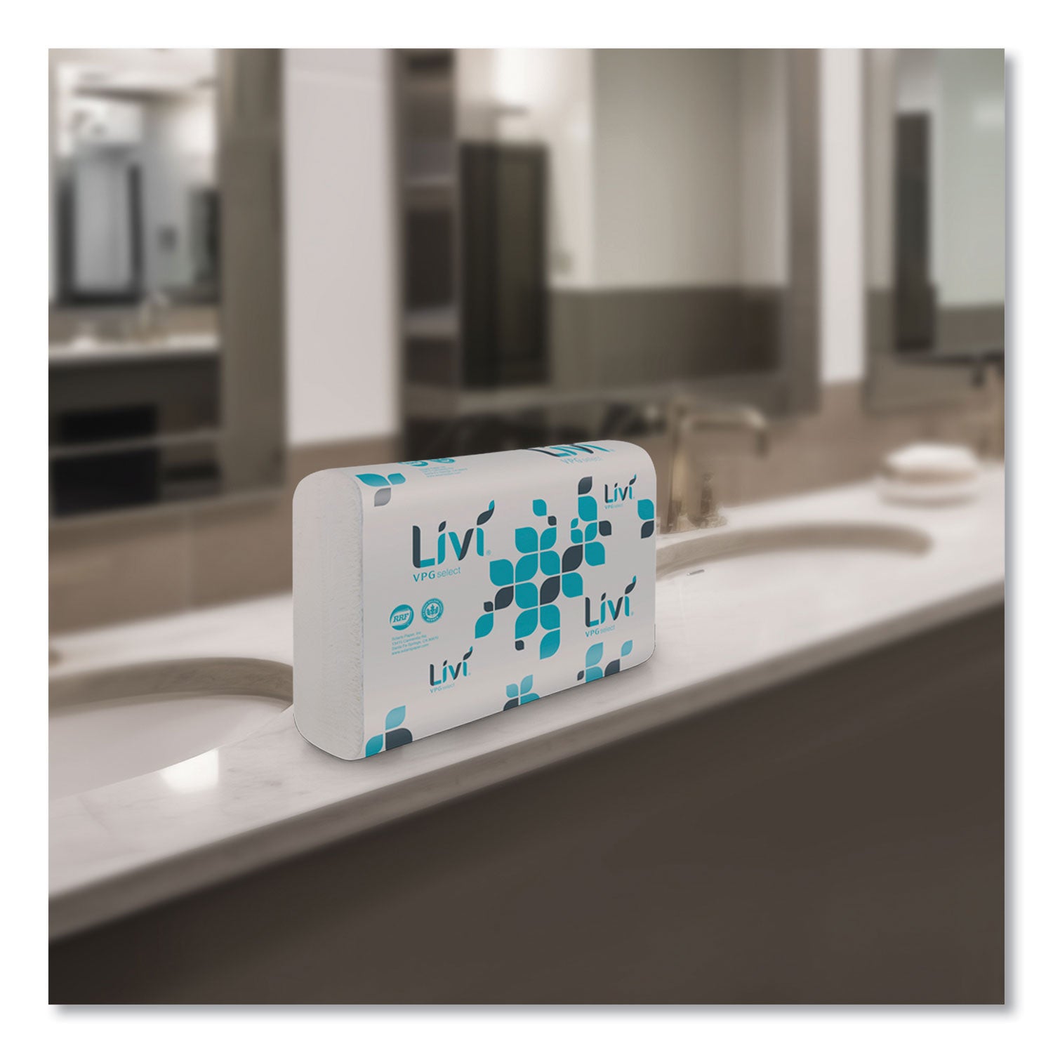 1 Ply - Multifold - 9.45" Width x 10.55" Length - White - Virgin Fiber - 220/Pack - 10 / Carton