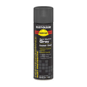 Hard Hat High Performance V2100 System Rust Preventive Enamel Spray Paint, Gloss Dark Machine Gray, 15 oz Aerosol Can, 6/CT