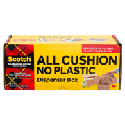 Scotch Cushion Lock Protective Wrap - 12" Width x 175 ft Length - Cushioned, Recyclable, Easy to Use - Kraft Paper - Brown - 1 Roll