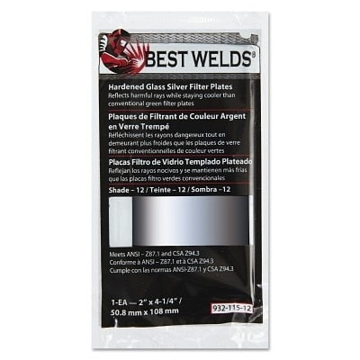 Mirror Filter Plate, 2 Inch x 4.25 Inch Window, Silver/14