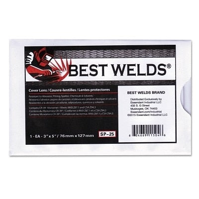 Cover Lens, 3 Inch x 5 Inch Window, Clear, 70% CR-39 Plastic