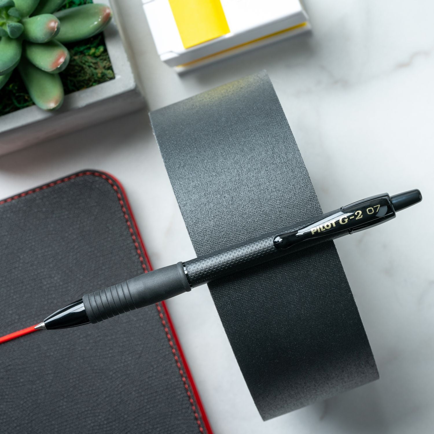 Pilot Gel Pens - 0.7 mm Fine Pen Point - Refillable - Black Ink - Gel-based - Tungsten Carbide Tip - 1 Dozen