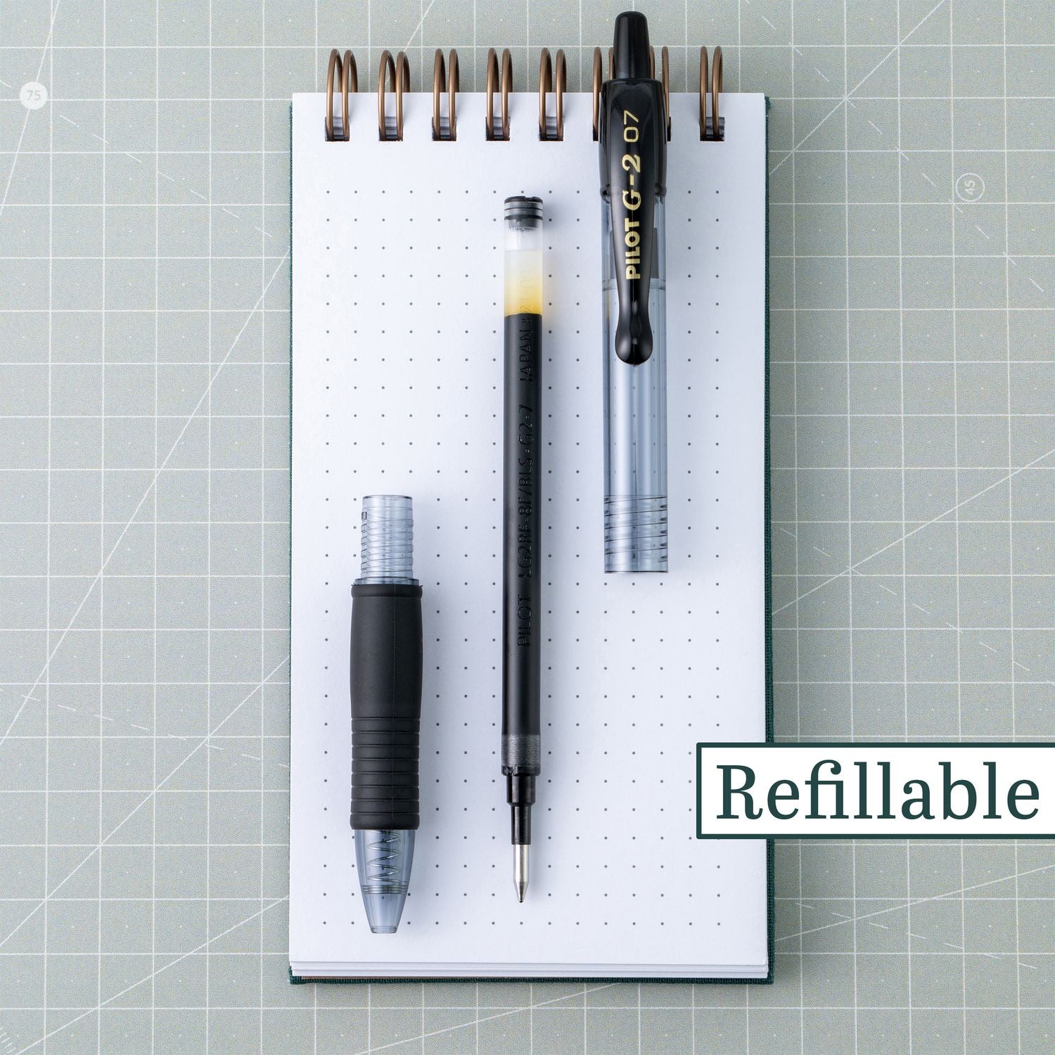 Pilot Premium Gel Ink Retractable Pen, 0.7 mm Fine Point, Refillable, Assorted Ink, 10 Pack