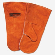 Welding Gloves, Standard, Fleece Lining, Wing Thumb, Russet