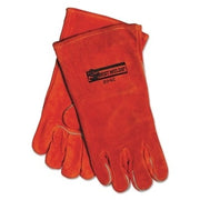 Welding Gloves, Large, Right Hand, Full Sock Lining, Russet