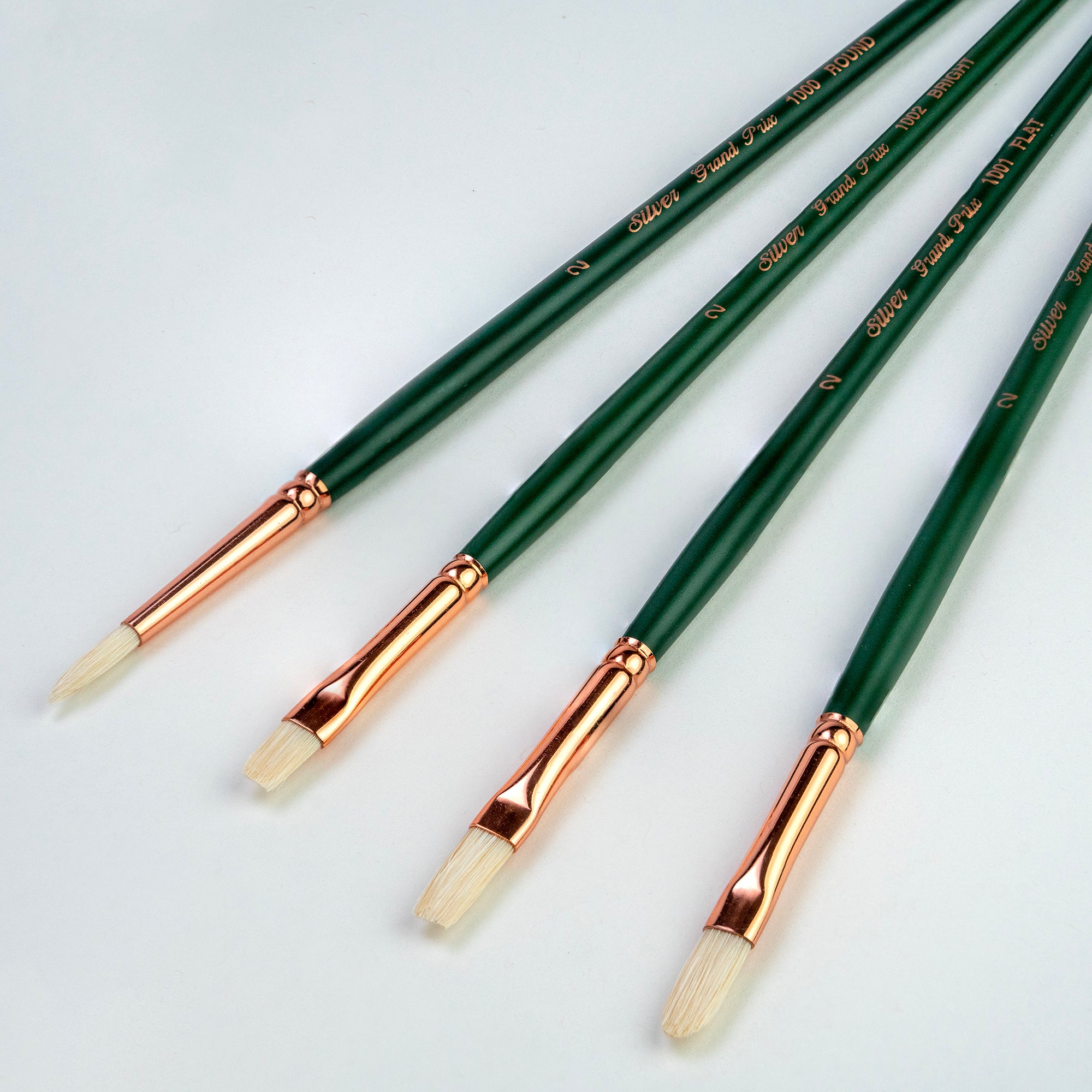 Grand Prix Size 2 Variety, 4 Brushes