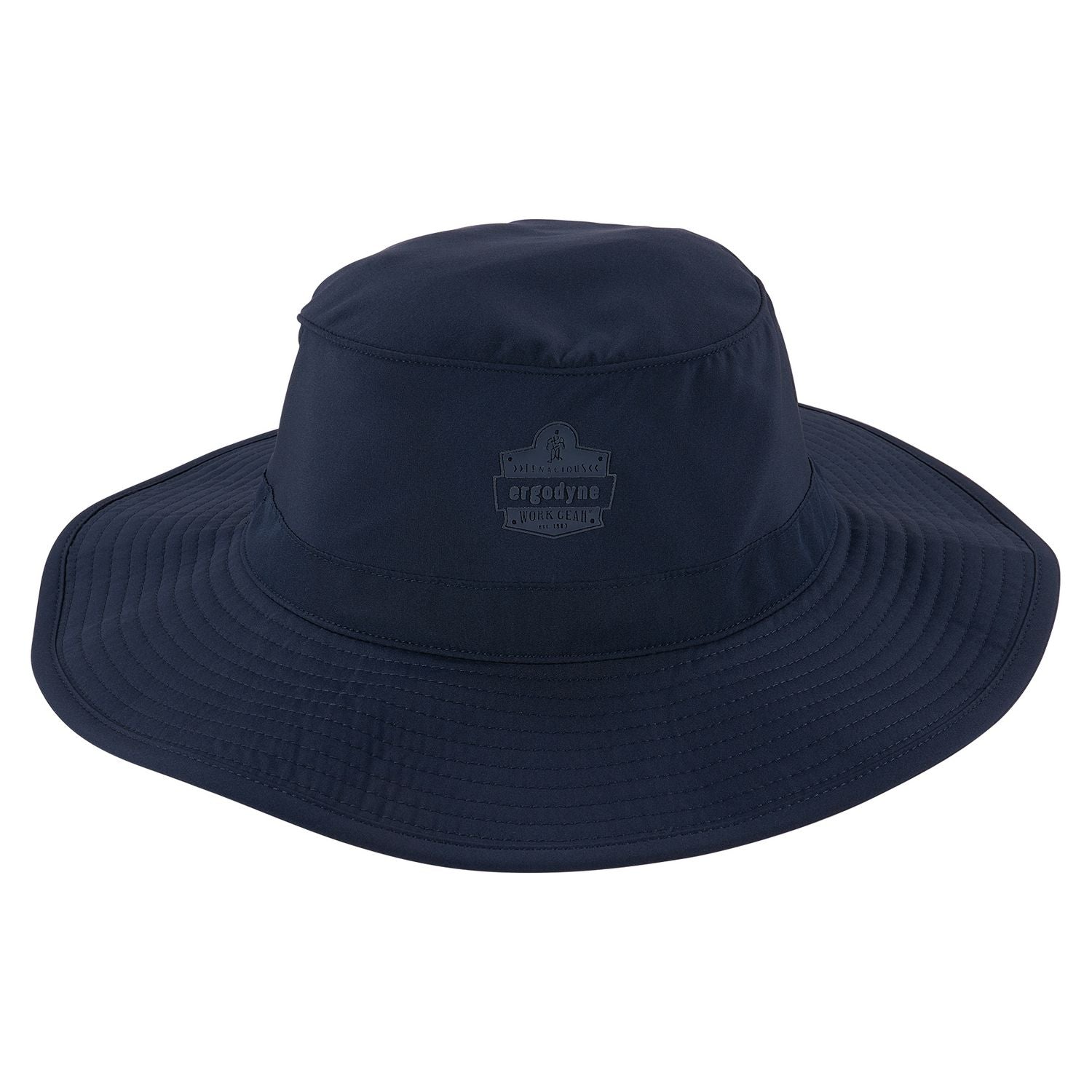 Ergodyne 8939 Cooling Bucket Hat, Polyester/Spandex, Navy, One Size Fits Most, 1 Each