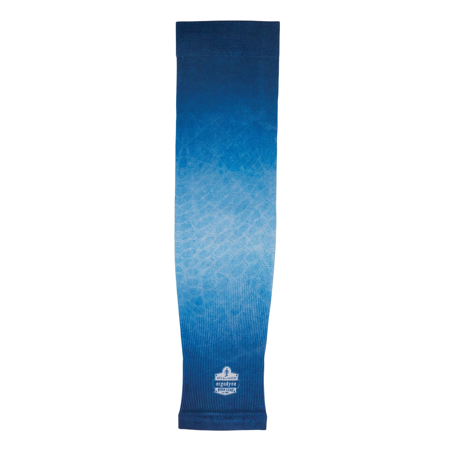 Ergodyne 6695 Sun Protection Arm Sleeves, Blue, UV Protection, Moisture Wicking, Stretchable, Machine Washable, XL/XXL, 2 per Pair