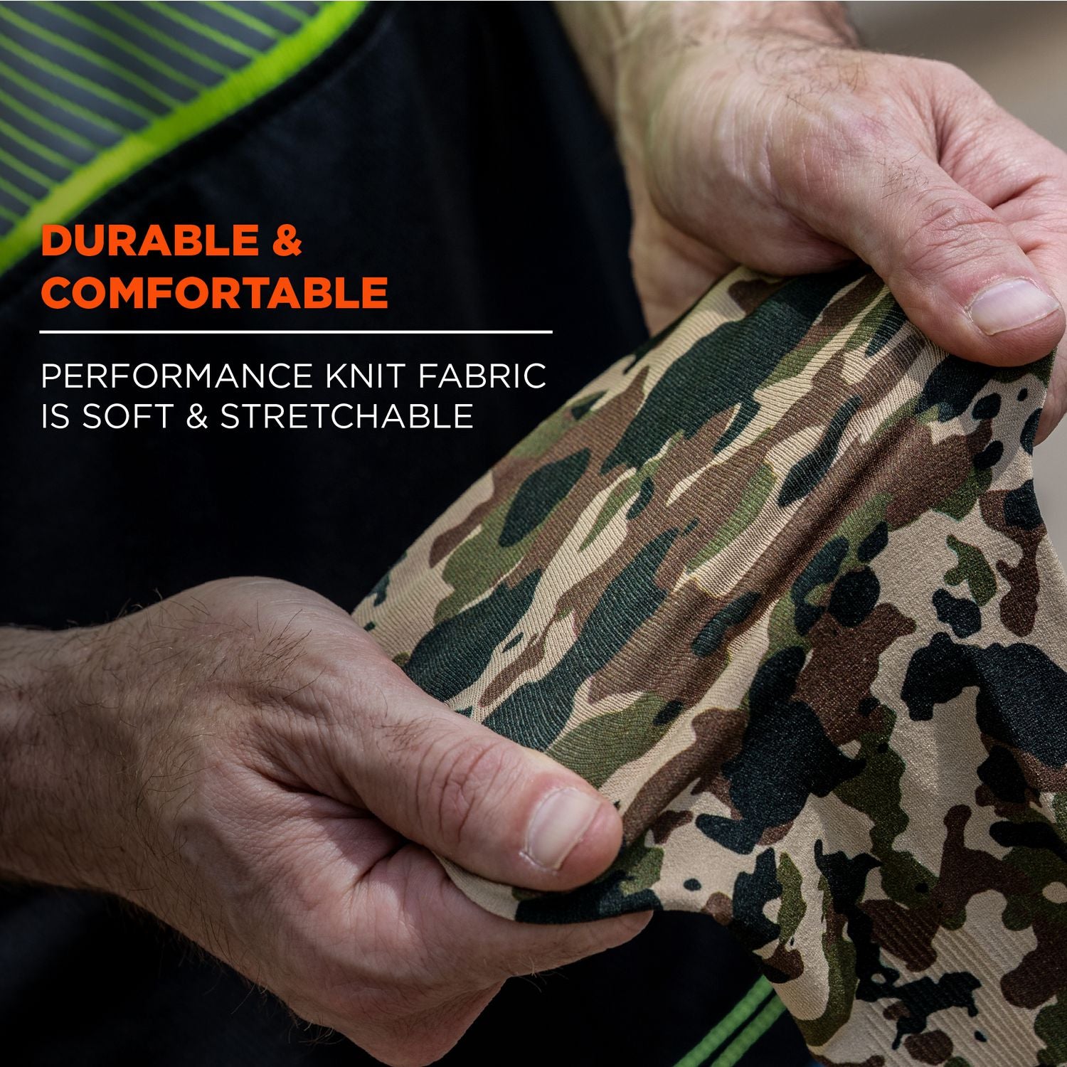 Ergodyne 6695 Sun Protection Arm Sleeve, Camo, XL/XXL, Stretchable, Comfortable, Moisture Wicking, Anti-odor, Machine Washable, UV Protection, 1 Each