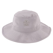 Ergodyne 8939 Cooling Bucket Hat, Polyester/Spandex, Gray, One Size Fits Most, 1 Each