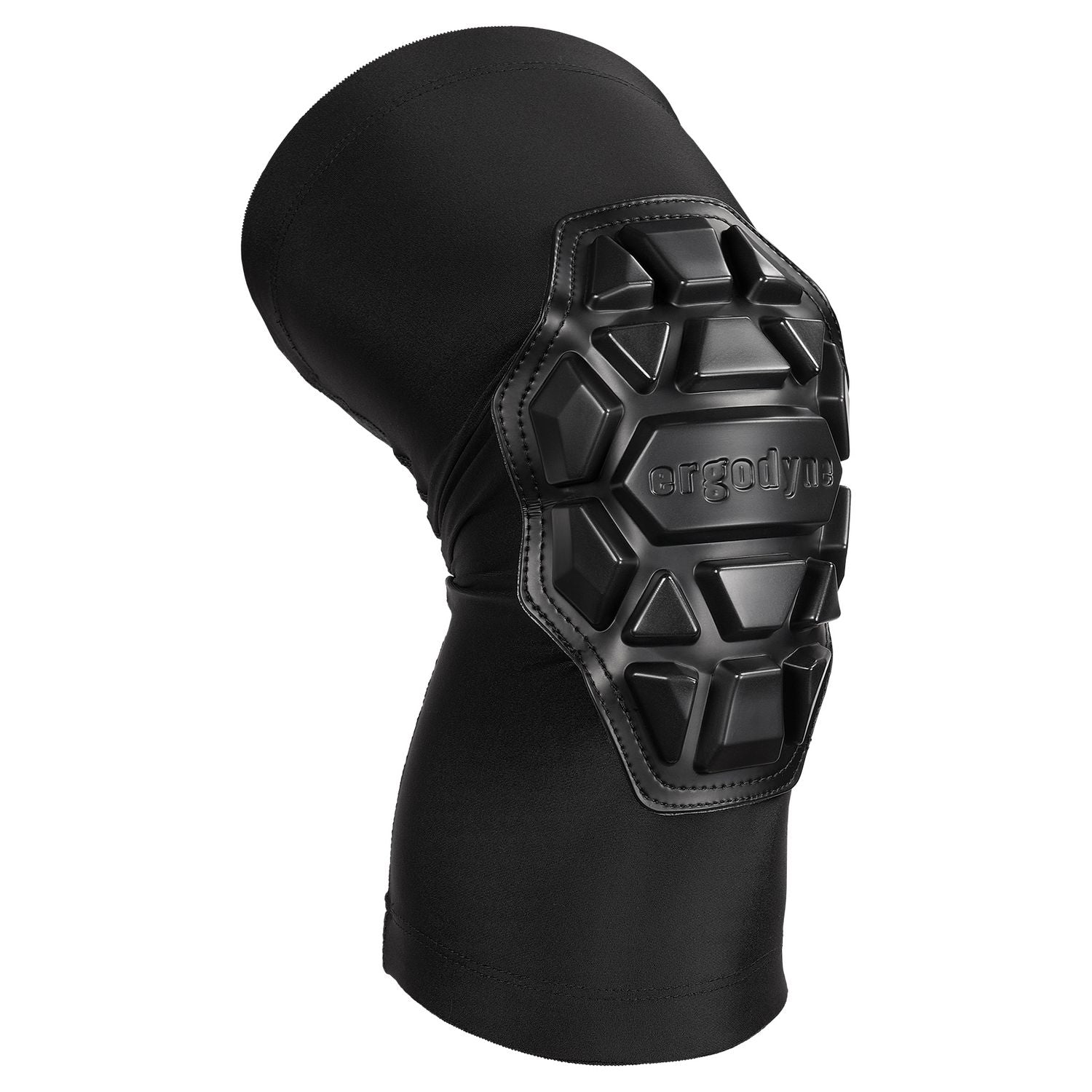 ProFlex 550 Padded Knee Sleeves with 3-Layer Foam Cap, Slip-On, Medium/Large, Black, Pair
