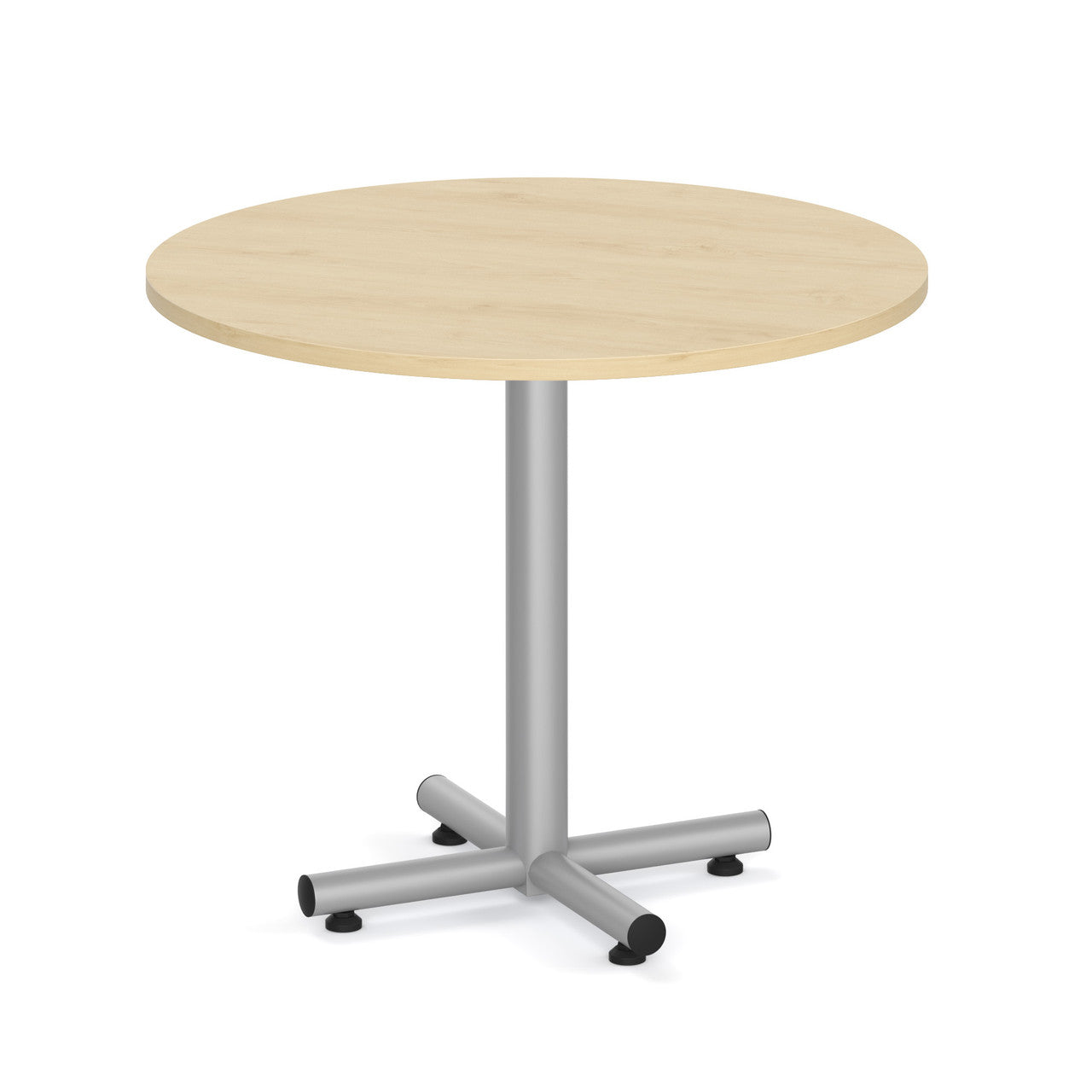 OfficeSource OS Reception Tables 36" Round Top - Requires Base - Maple