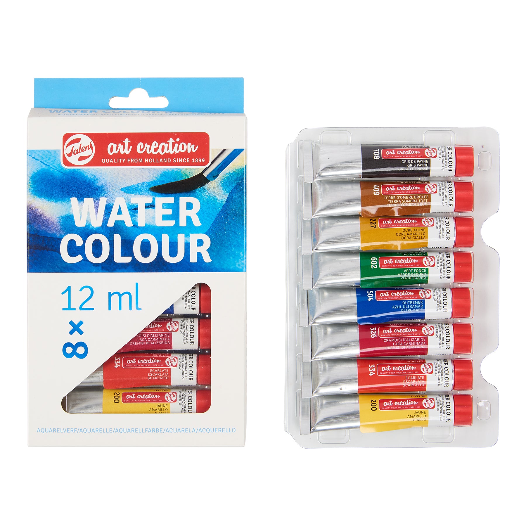 Watercolor Set, 8 x 12mL