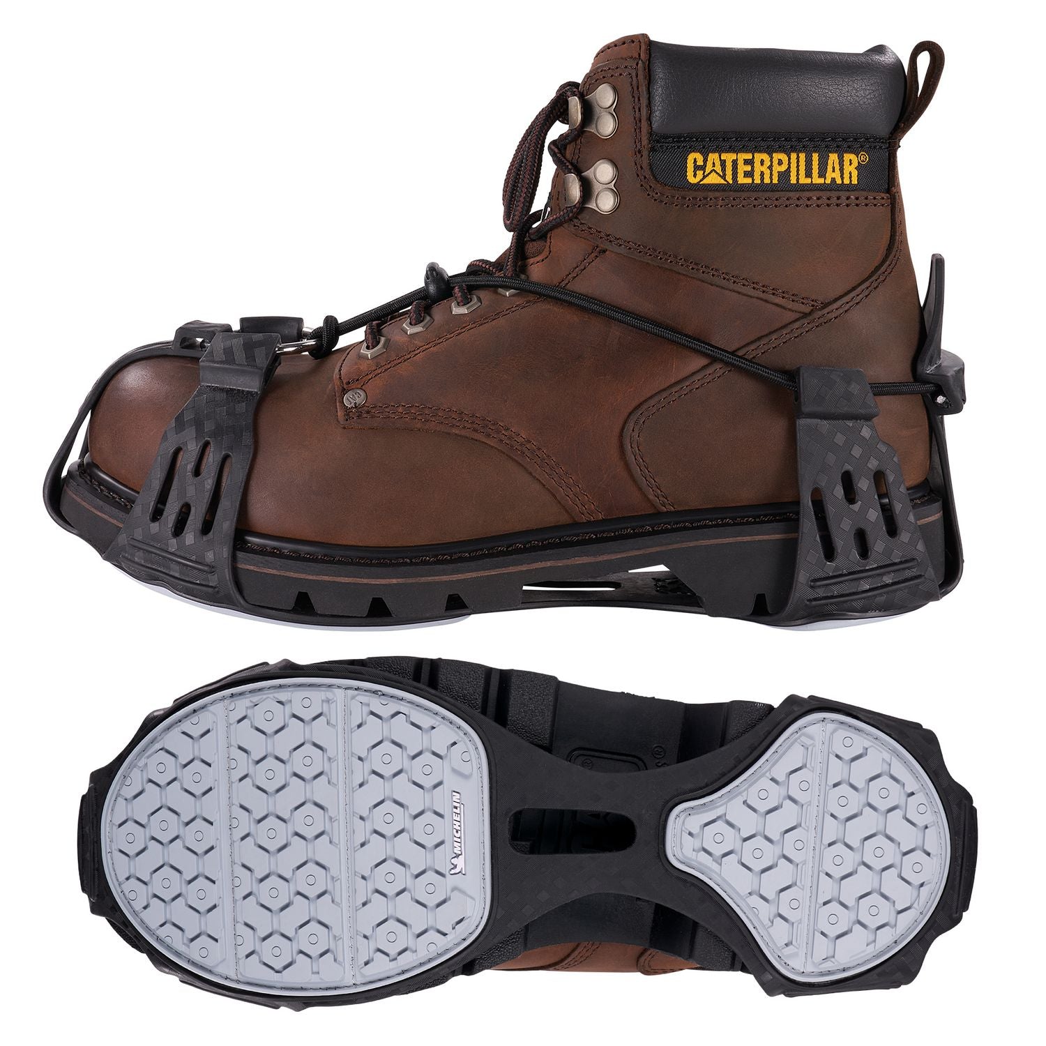 Ergodyne Trex 6326 Spikeless Traction Devices, Large, Black, Rubber, 2 Pairs