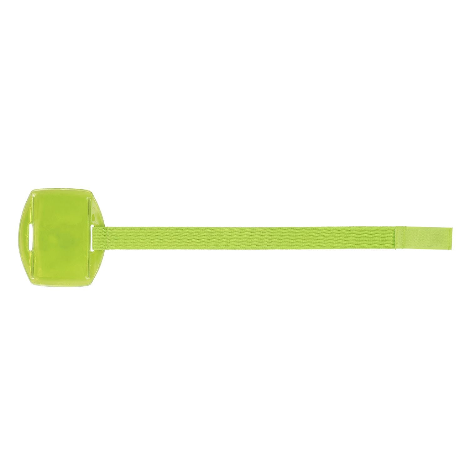 Squids 3386 Arm Band ID/Badge Holder, Vertical, Lime, 3.75 x 4.25 Holder, 2.5 x 4 Insert, 10/Pack