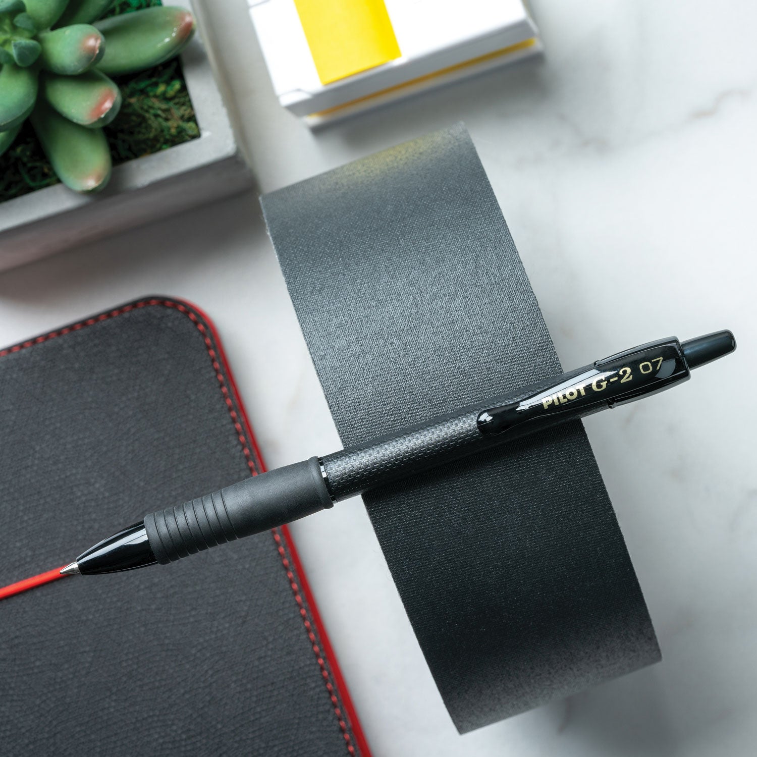 Pilot Gel Pens - 0.7 mm Fine Pen Point - Refillable - Black Ink - Gel-based - Tungsten Carbide Tip - Writing - 36 / Pack