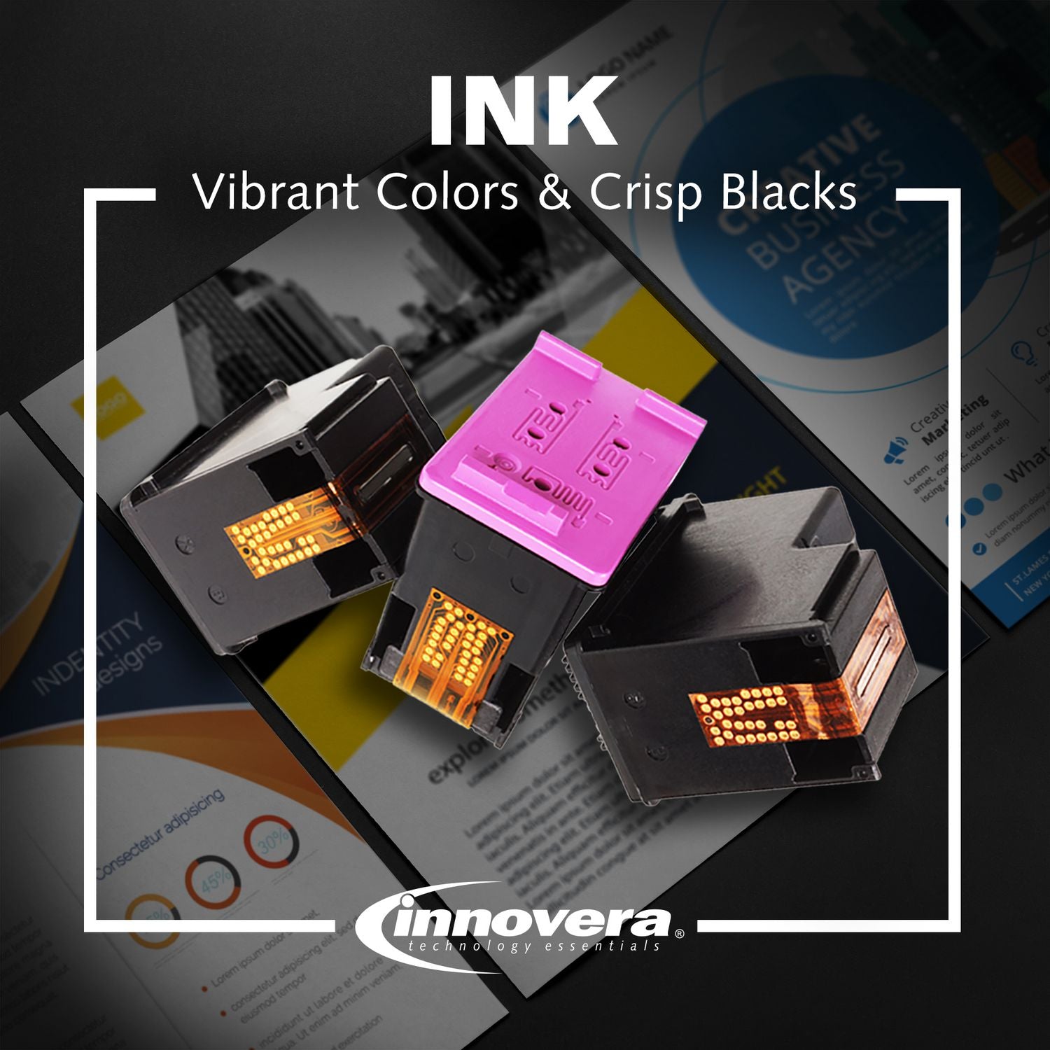 Remanufactured Magenta High-Yield Ink, Replacement for 910XL (3YL63AN), 825 Page-Yield