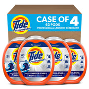 Tide Power-Pods Laundry Detergent, Concentrated Pods, Orange, PVC Free, Phthalate-free, Triclosan-free, 63 Pods per Pack