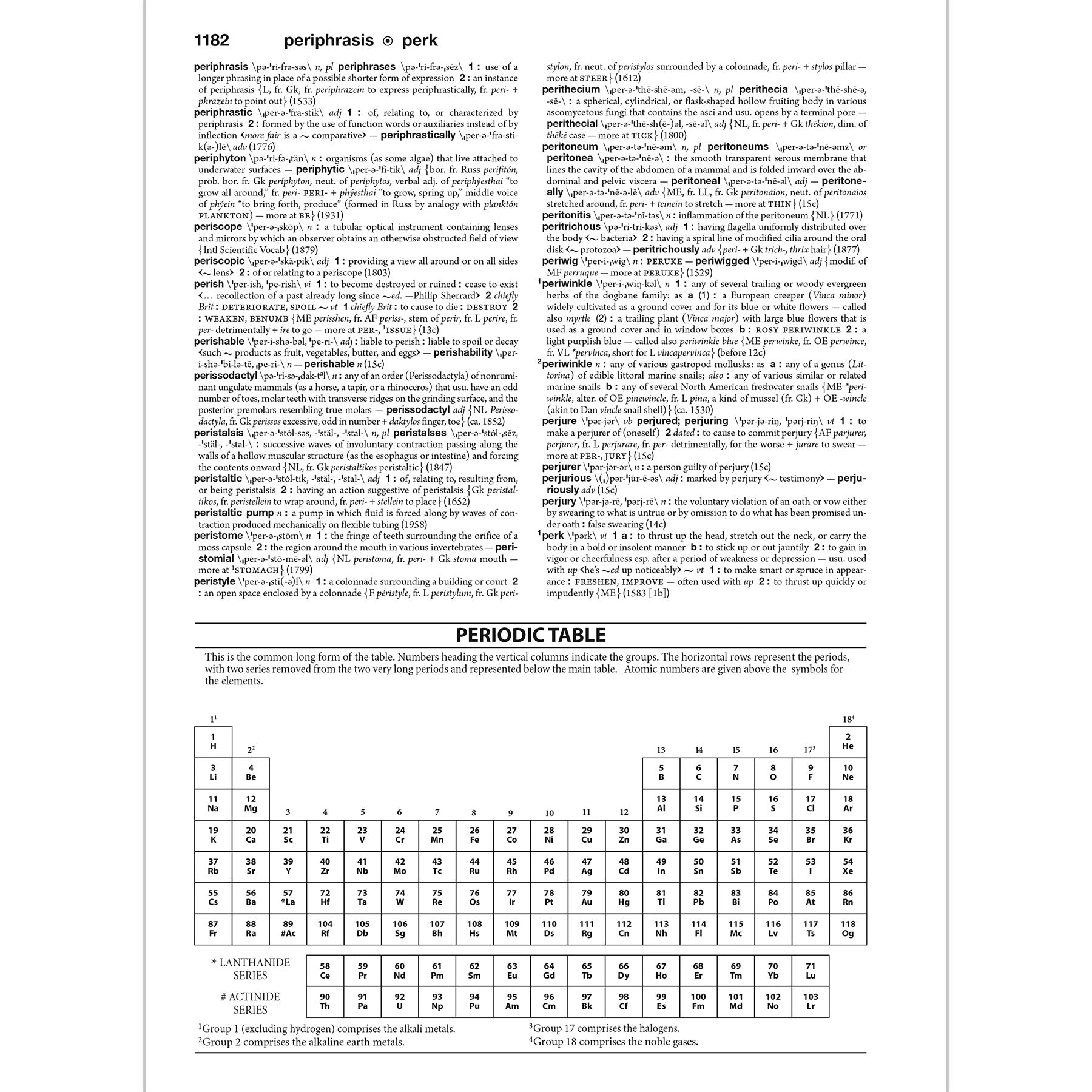 Collegiate Dictionary, 12th Edition, Hardcover (2025)