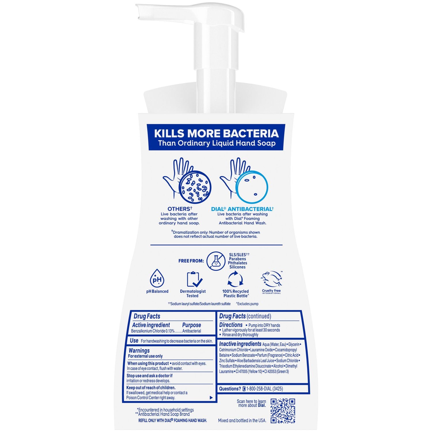 Fresh Pear Scent - 10 fl oz - Pump Bottle Dispenser - Kill Germs - Hand, Skin - Green - 1 Each