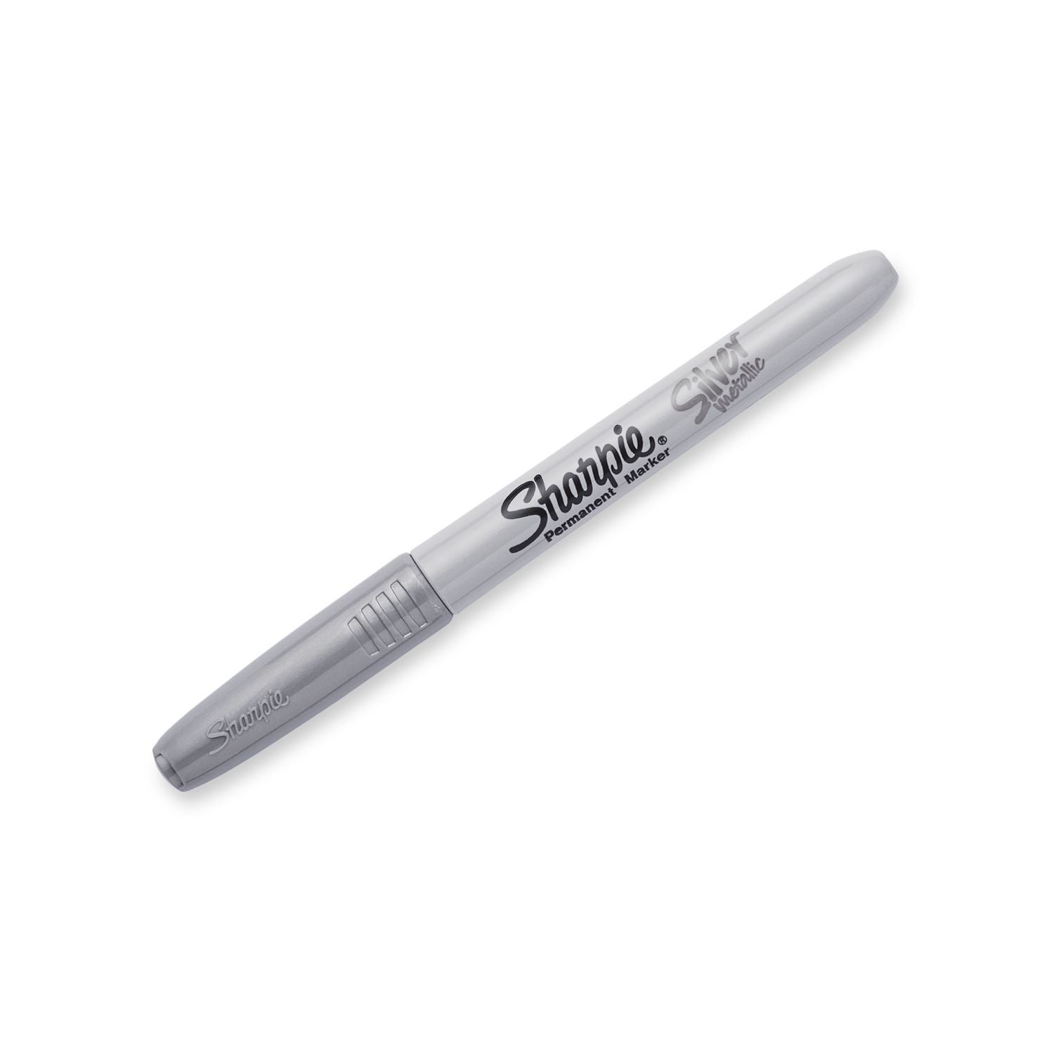 Sharpie Metallic Fine Point Permanent Marker - Fine Marker Point - Metallic Silver Ink - 36 / Canister