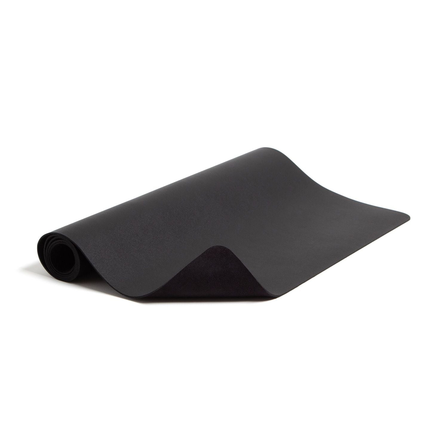 Smead Waterproof Desk Pad, Rectangular, 17" x 36", Vegan Leather, Faux Suede Backing, Charcoal, 1 Each