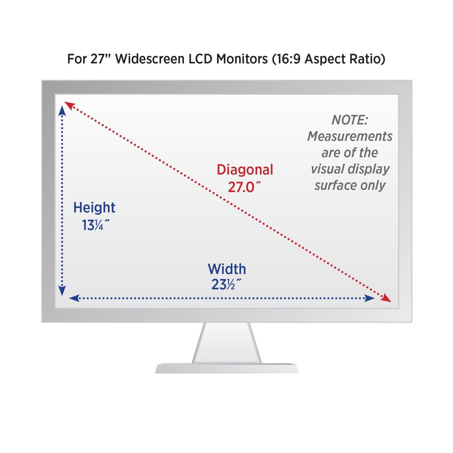 Overall Size 13.8" Height x 24.1" Width - Acrylic Lens