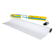 48" (4 ft) Width x 96" (8 ft) Height - White Polyester Surface - Rectangle - Stain Proof, Wipe-off, Smooth Surface - 1 Each