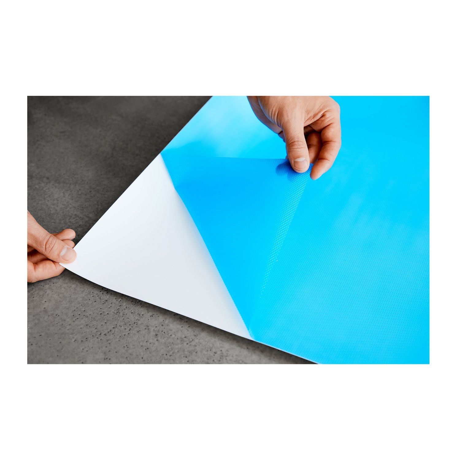 48" (4 ft) Width x 96" (8 ft) Height - White Polyester Surface - Rectangle - Stain Proof, Wipe-off, Smooth Surface - 1 Each