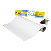 White Surface - White Sheet Color - Rectangle - 36" Length x 24" Width - Flexible, Stain Resistant, Easy Peel, Self-stick, Removable, Wipeable, Stain Proof - 1 Each