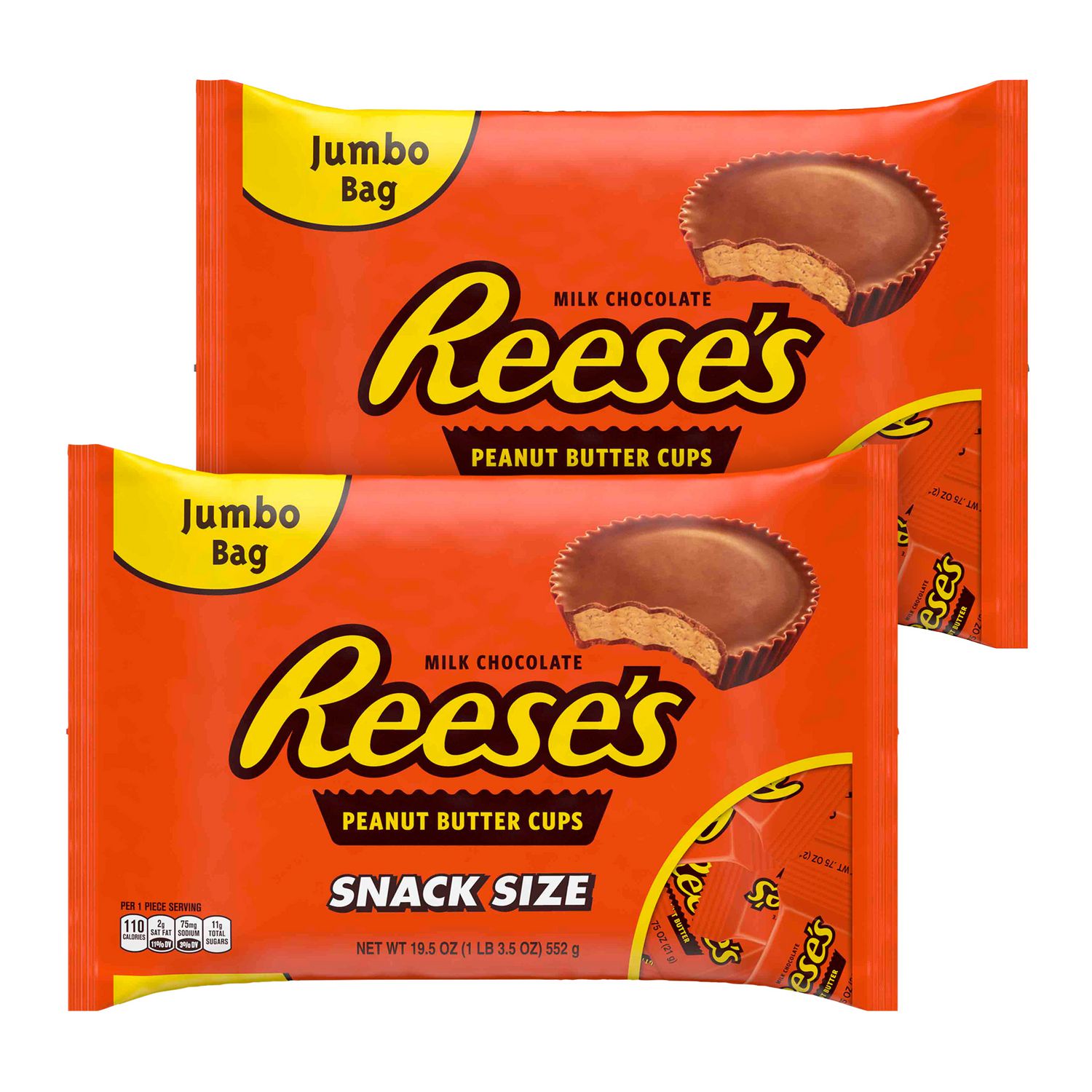 Green Rabbit Chocolate - Peanut Butter - 1.22 lb - 2 / Carton