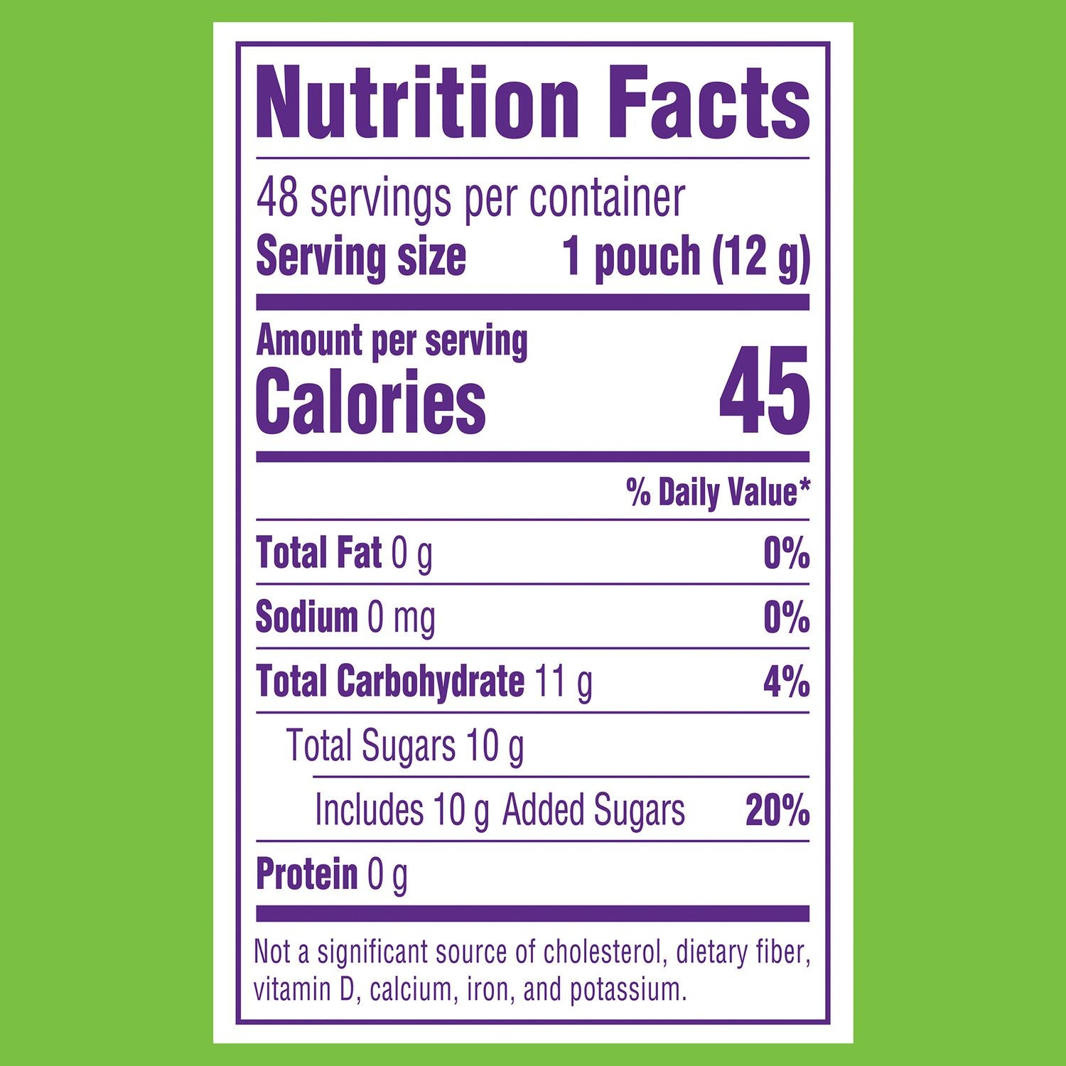Cherry, Green Apple - Individually Wrapped - 0.43 oz - 48 /Box - 2 / Carton