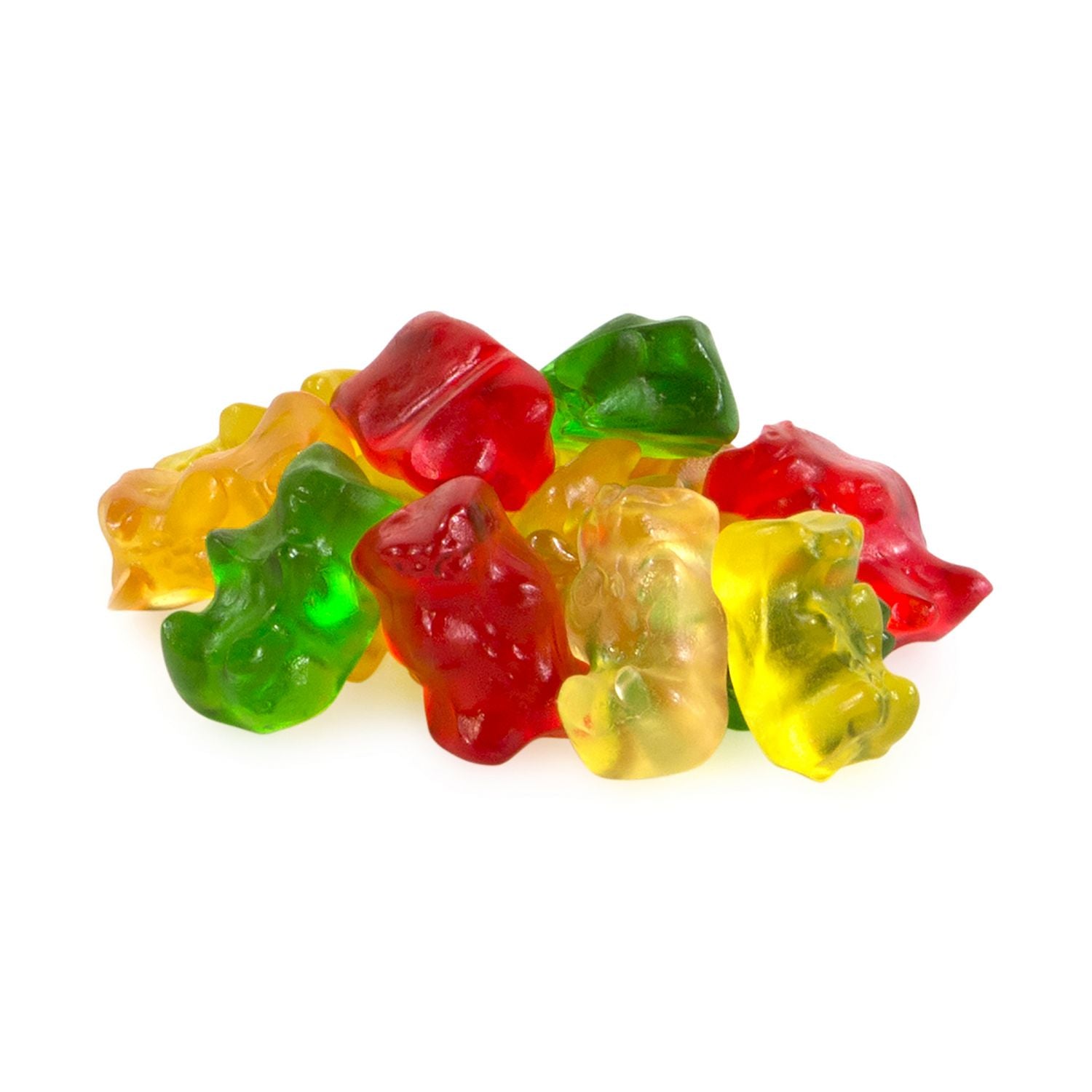 Haribo Gold Gummi Bears Fruity, 0.40 oz, 54 per Bag, 108 Bags per Carton