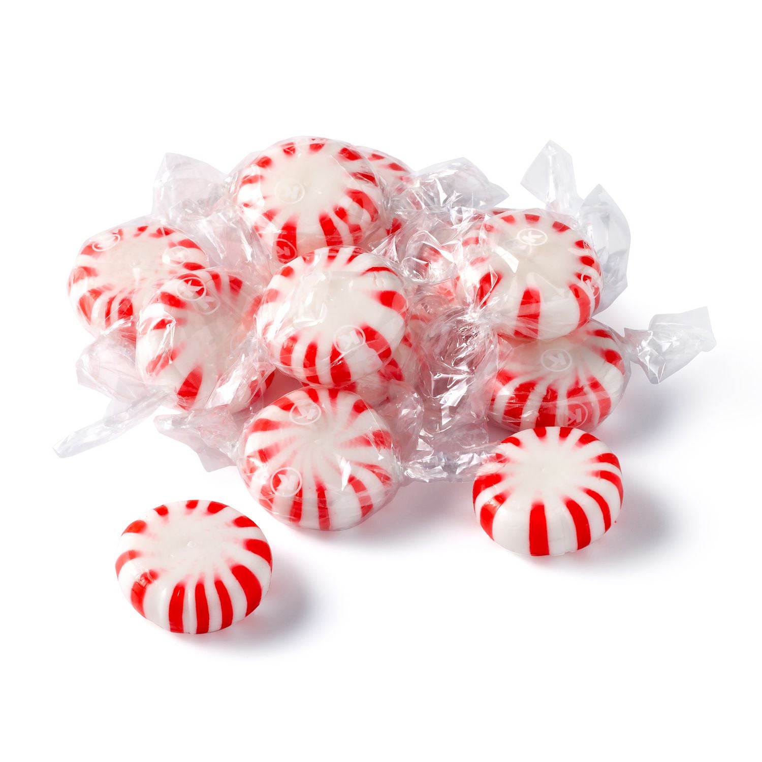 Peppermint - Individually Wrapped - 100 Pieces/Bag - 3 / Carton