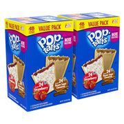 Pop Tarts, Brown Sugar Cinnamon/Strawberry, 2/Pouch, 24 Pouches Box, 2 Boxes/Carton