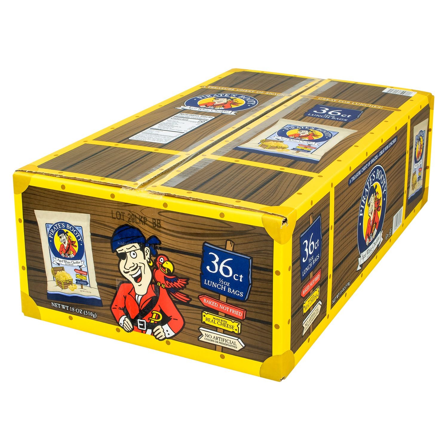 Gluten-free, No Artificial Color - Rice, Corn, White Cheddar - 72/Bag - 2 / Carton