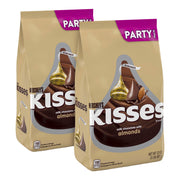 Green Rabbit Hershey's Kisses MilkChocolate Almond - Milk Chocolate, Almond - Individually Wrapped - 2 lb - 2 / Carton
