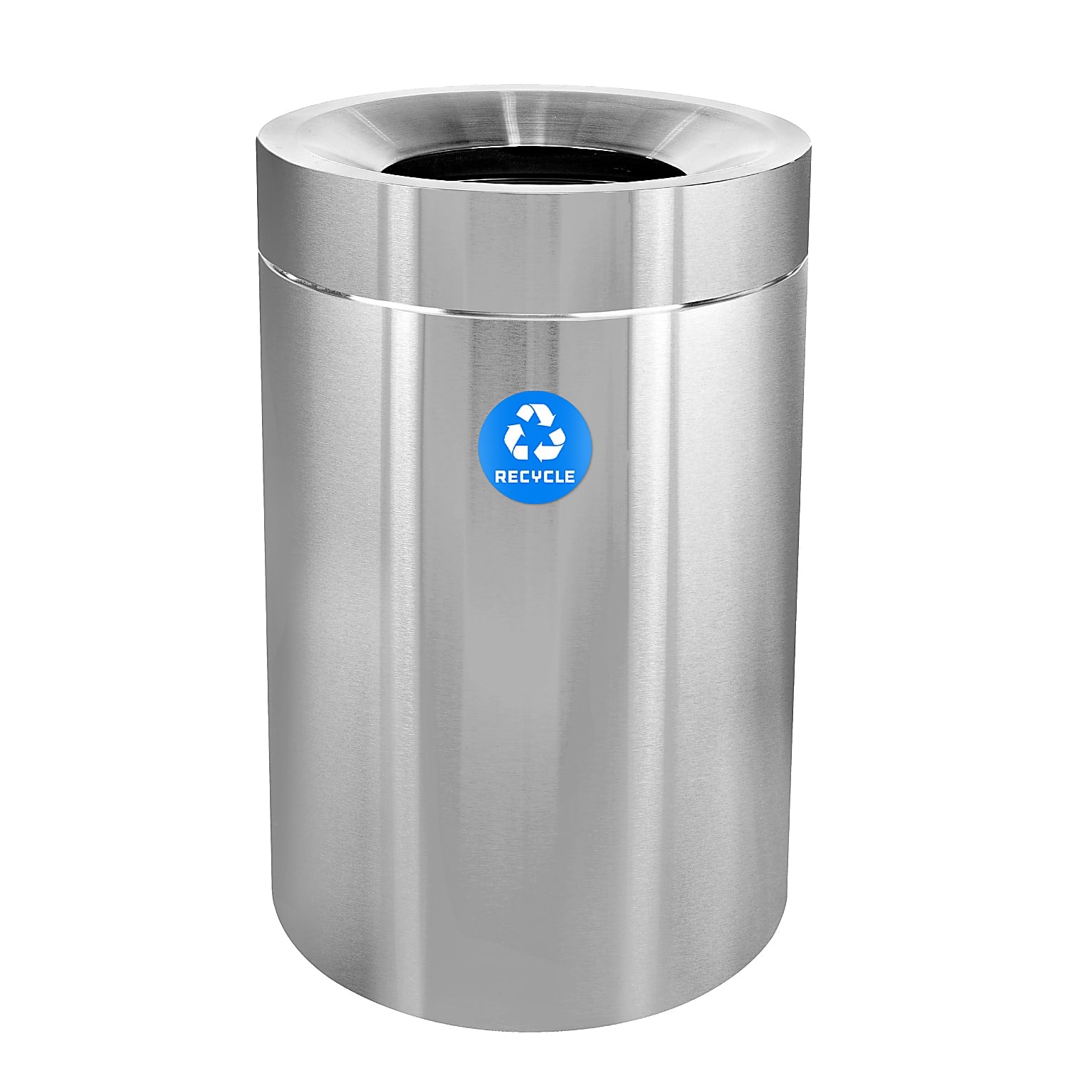 50 Gallon Stainless Steel Recycling Can
