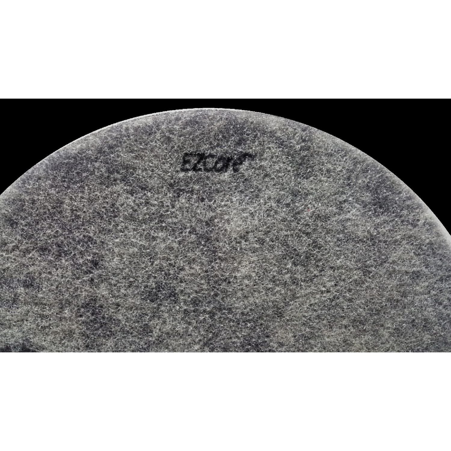 EZ Care Polishing Pad, 27" Diameter, Black/Gray, 2/Carton