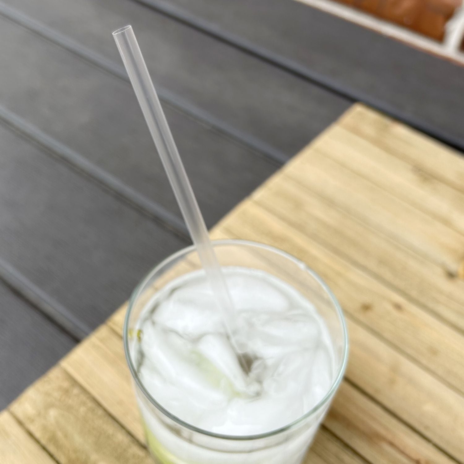 Jumbo Straws, 7.75", Polypropylene, Clear, 2,500/Carton