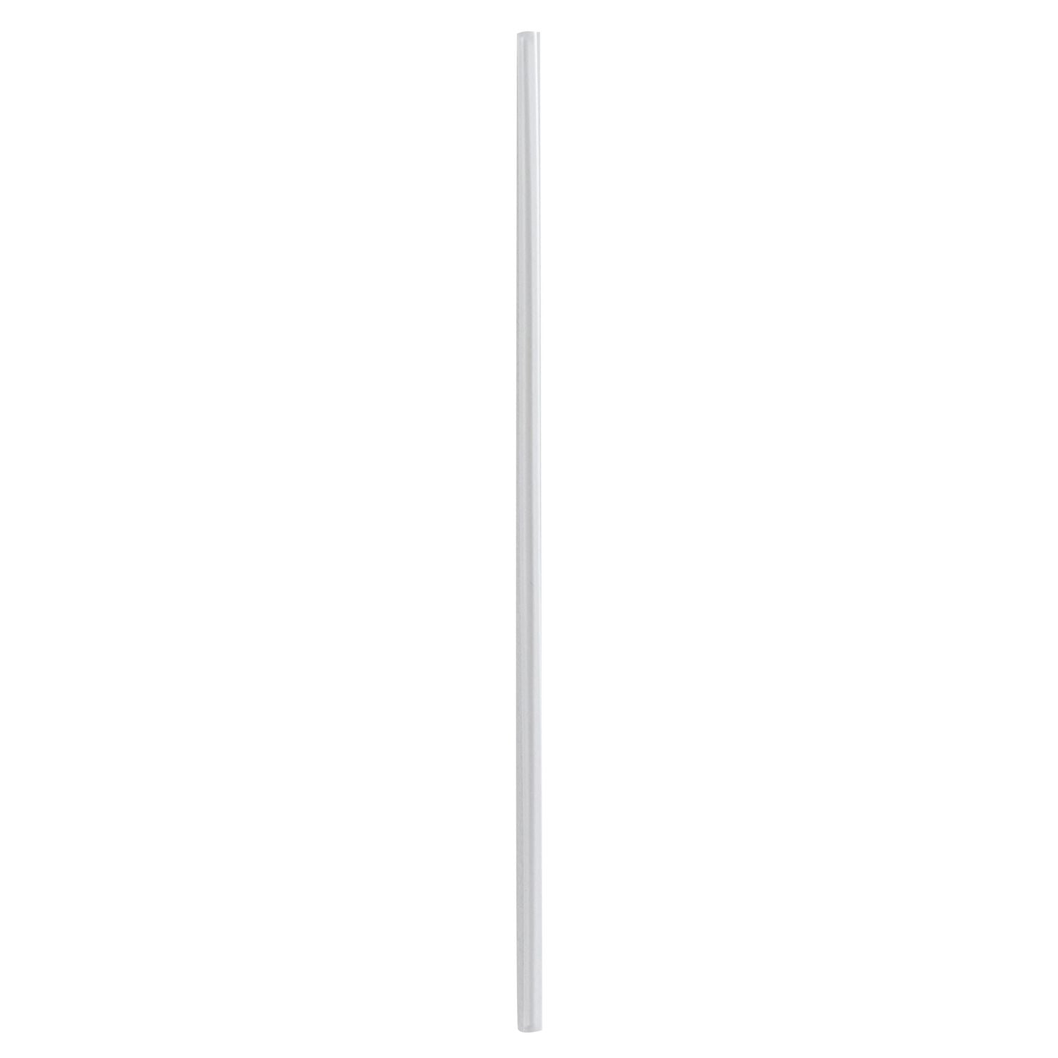 Wrapped Jumbo Straws, 10.25", Polypropylene, Clear, 2,000/Carton