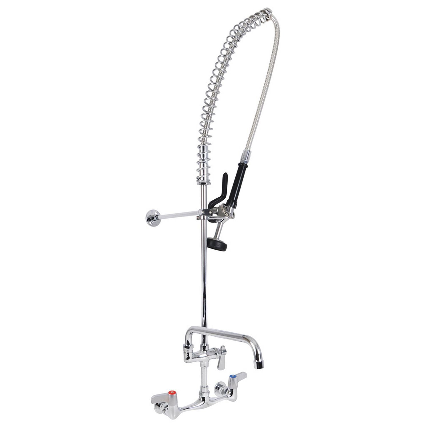 WorkForce Prerinse Add-A-Faucet, 4.62" Height/12" Reach, Chrome