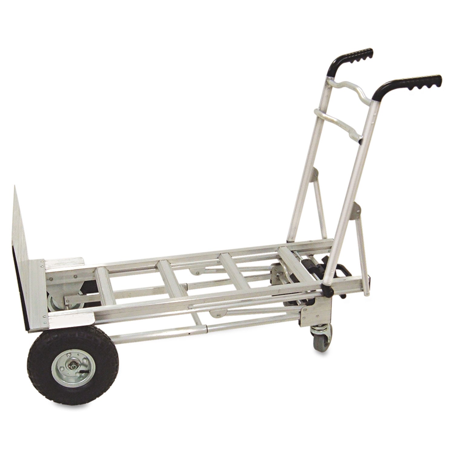 1000 lb Load Capacity - 4 Casters - Aluminum - 19" Width x 21" Depth x 47.50" Height - Silver Gray - 1 Each