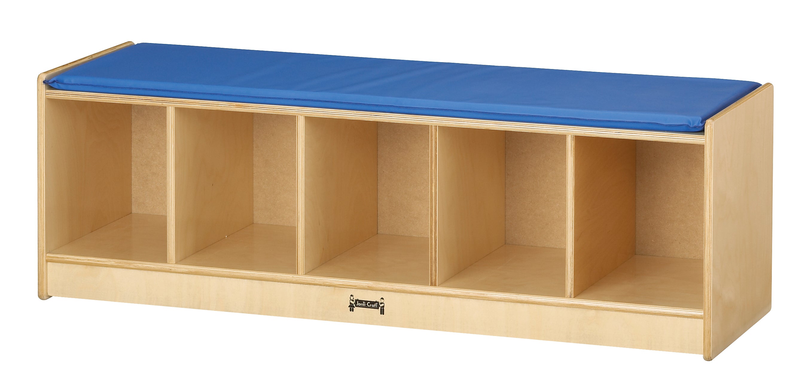 Jonti-Craft® 5 Section Bench Locker - Wheat