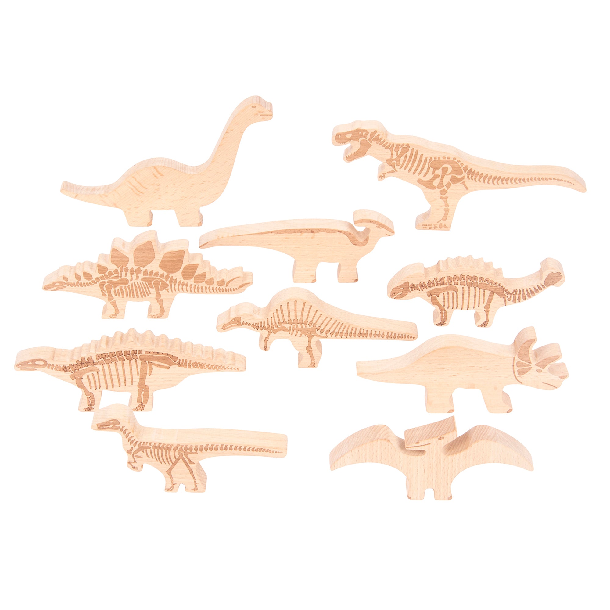 Dinosaur Wooden Blocks