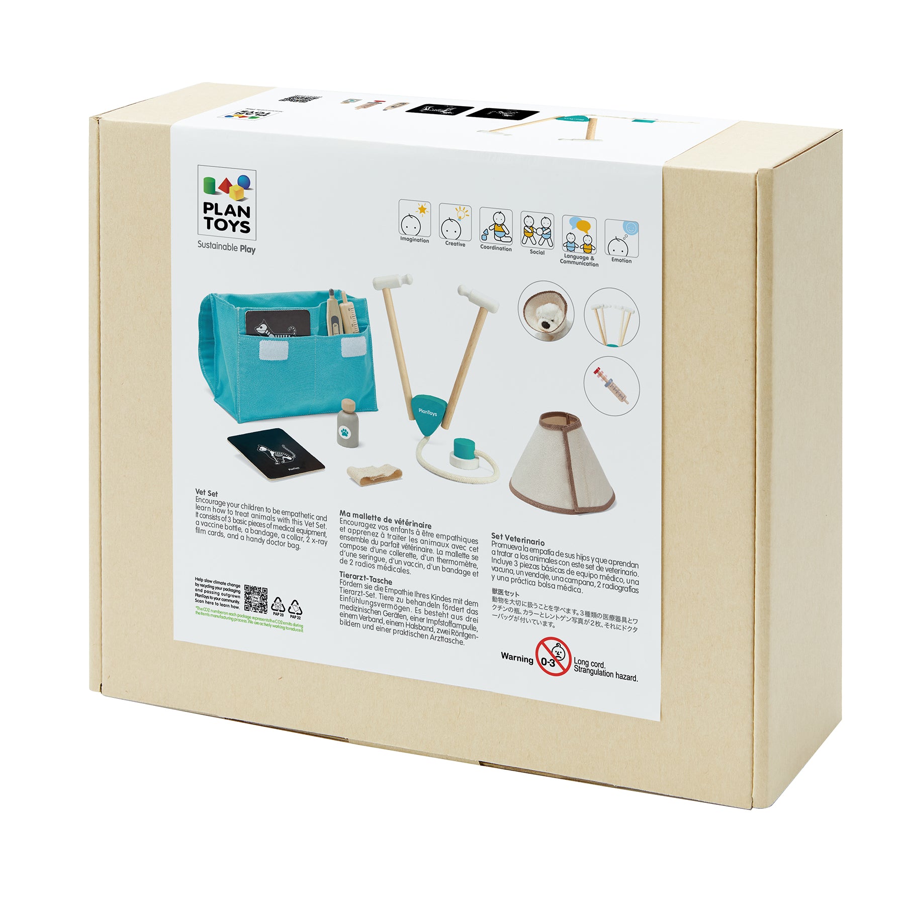 Pretend Play Vet Toy Set