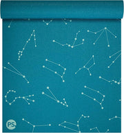 POPSUGAR Premium 6mm Yoga Mat, 68" x 24" (Constellations) with Easy Carry Strap