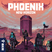 Devir Phoenix New Horizon Board Game, PostApocalyptic Euro Strategy Game with Worker Placement & Engine Building for Adults & Teens, Age +14, 1-4 Players, 120 Playtime