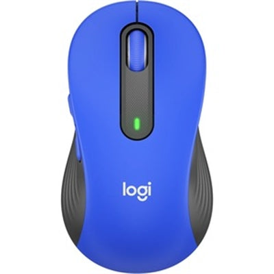 Logitech Signature M650 L Full Size Wireless Mouse - For Large Sized Hands, 2-Year Battery, Silent Clicks, Blue