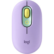 Logitech POP Mouse, Compact and Portable Wireless Bluetooth Mouse With Programmable Buttons and Quiet Clicks, Lilac